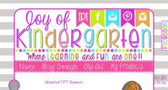 Desktop Screenshot of joyofkindergarten.com